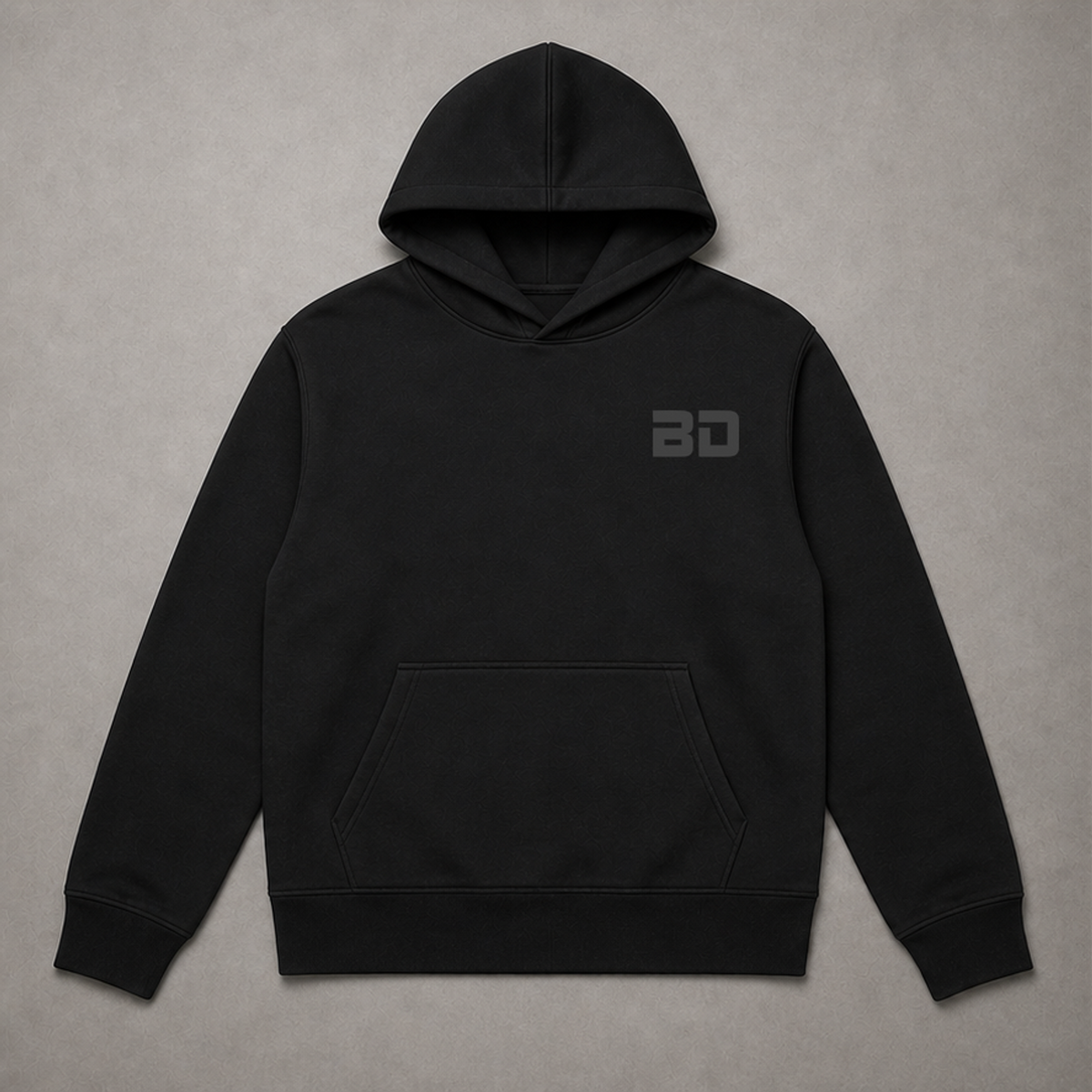 Block Hoodie - Charcoal