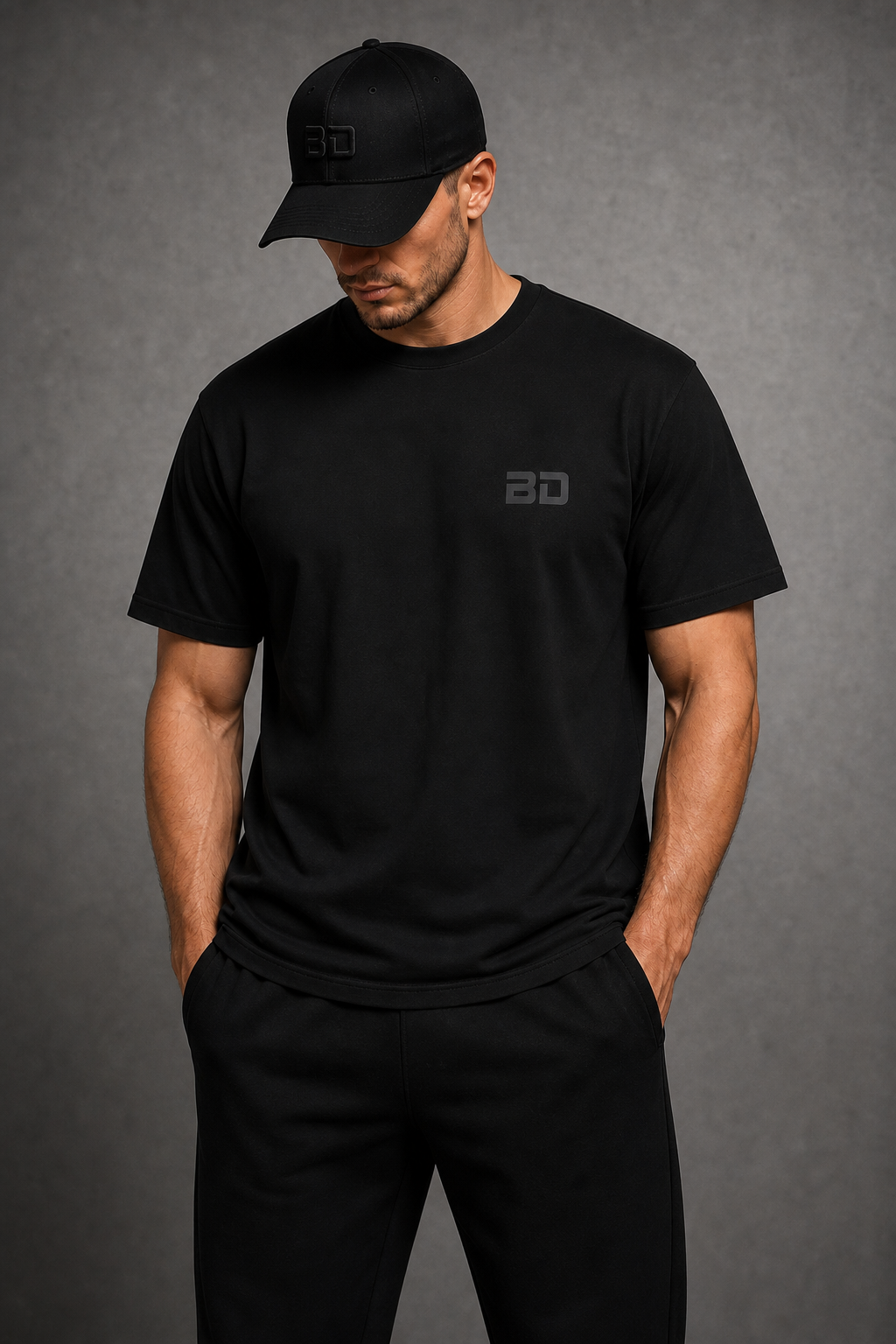 Block Shirt - Charcoal