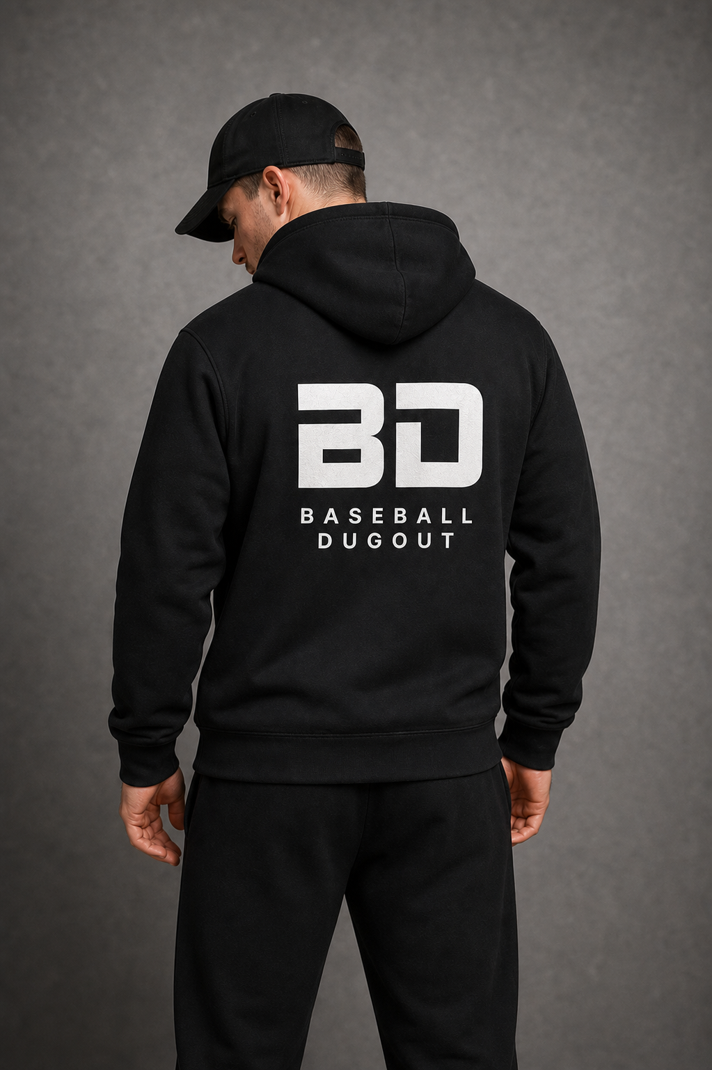 Block Hoodie - Black