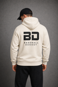 Block Hoodie - White