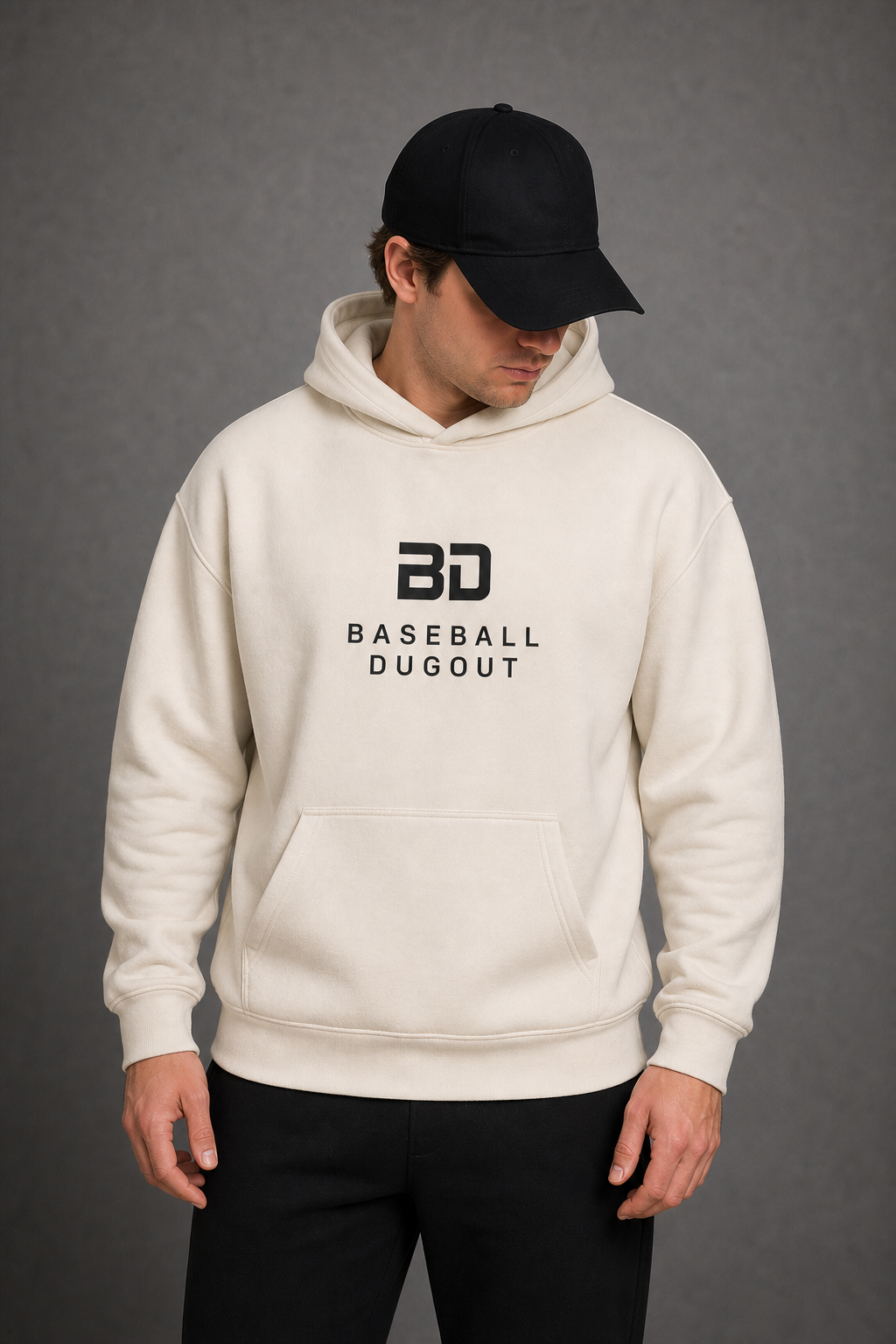CENTER Hoodie - Cream