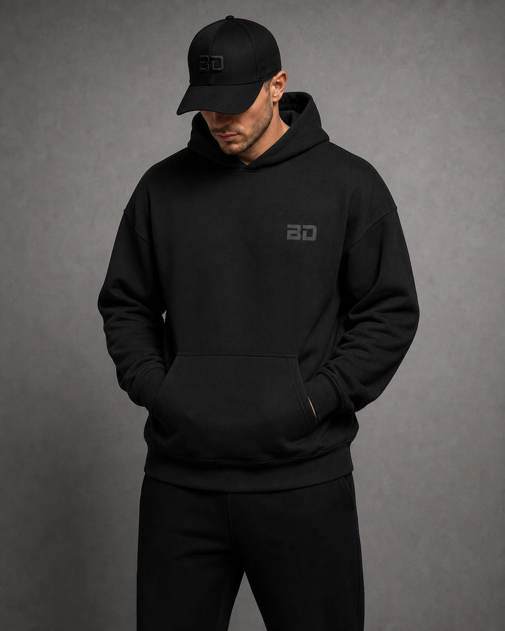 BD Charcoal Hoodie