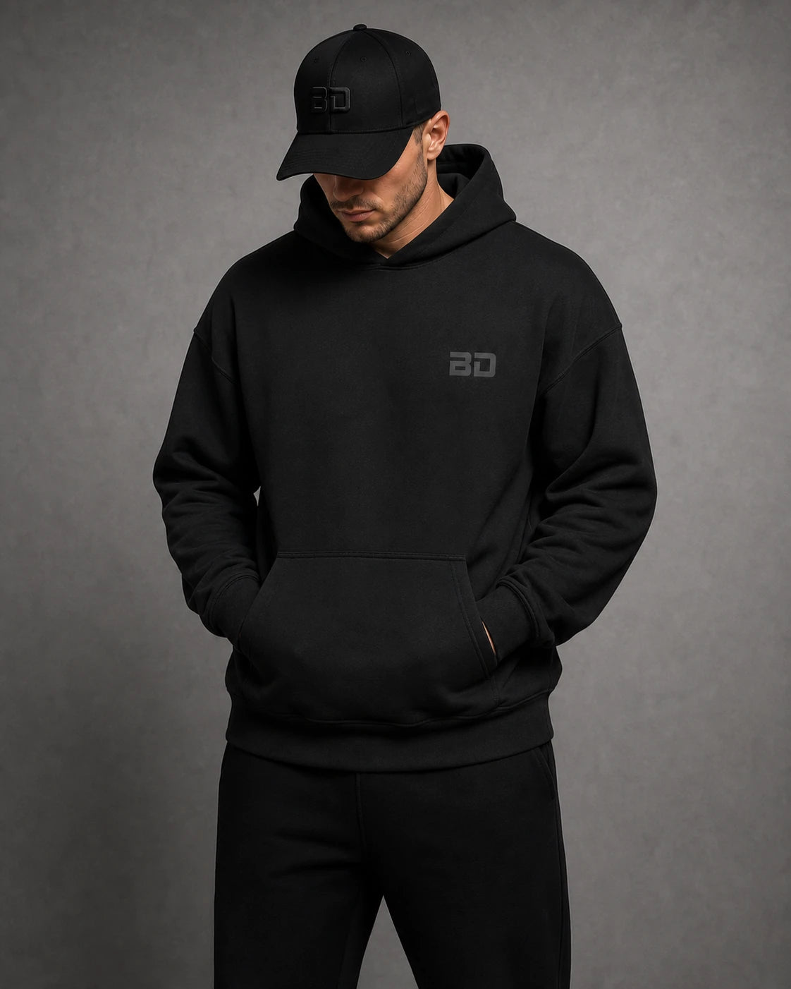 BD Charcoal Hoodie